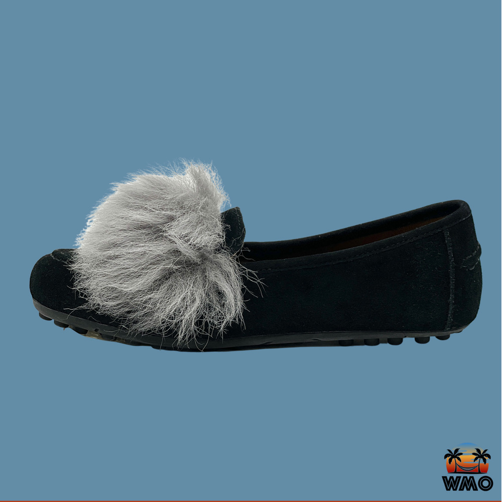 UGG Kaley Wisp Black Suede Women's